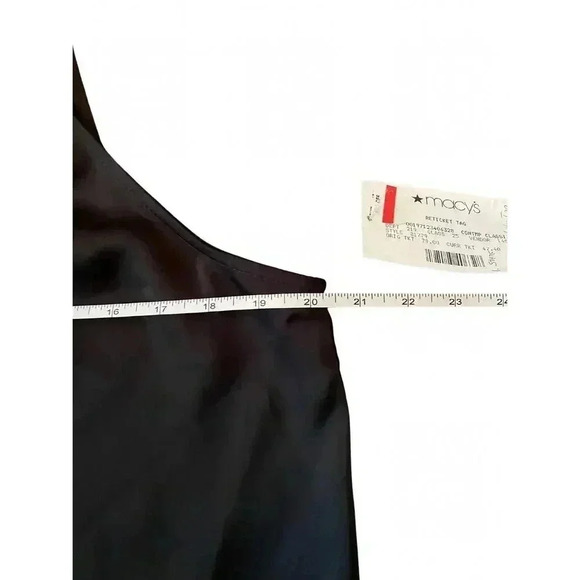 1 State Halter Back Tie Satin Top Black Size Medium NWT - Picture 4 of 8
